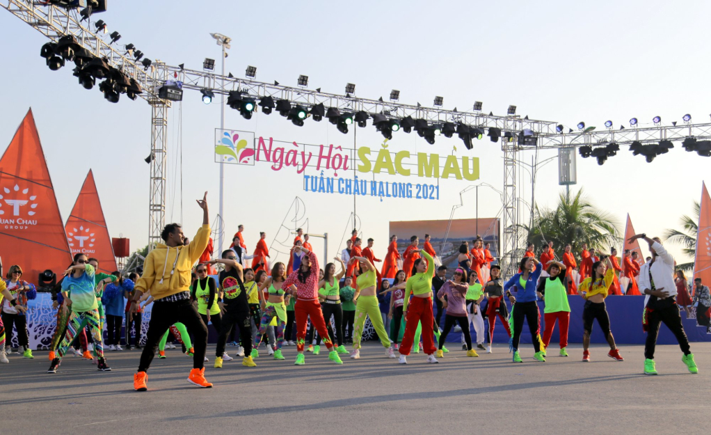Carnaval mùa Đông – Ngày hội sắc màu Tuần Châu 2021 tạo được nhiều dấu ấn trong lòng du khách. 